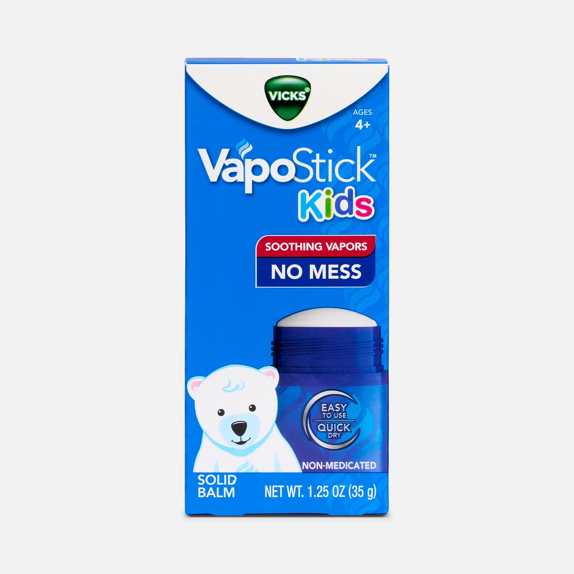 Vicks® VapoStick™ Kids Soothing Vapors Balm, 1.25 fl oz.